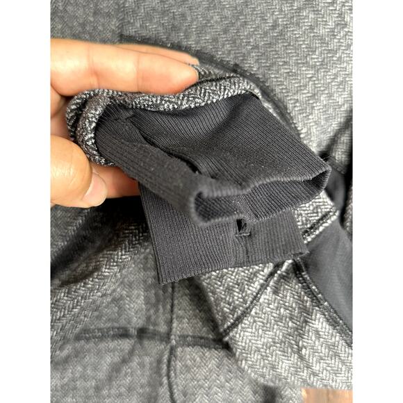 Lululemon Athletica Half Zip Base Runner Jacket Heathered Herringbone Womens 8 - Picture 3 of 6